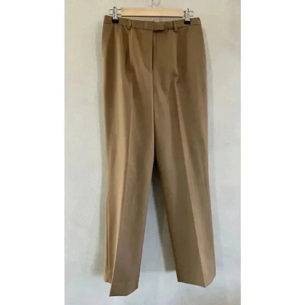 Pendleton Camel Straight Leg Trousers
